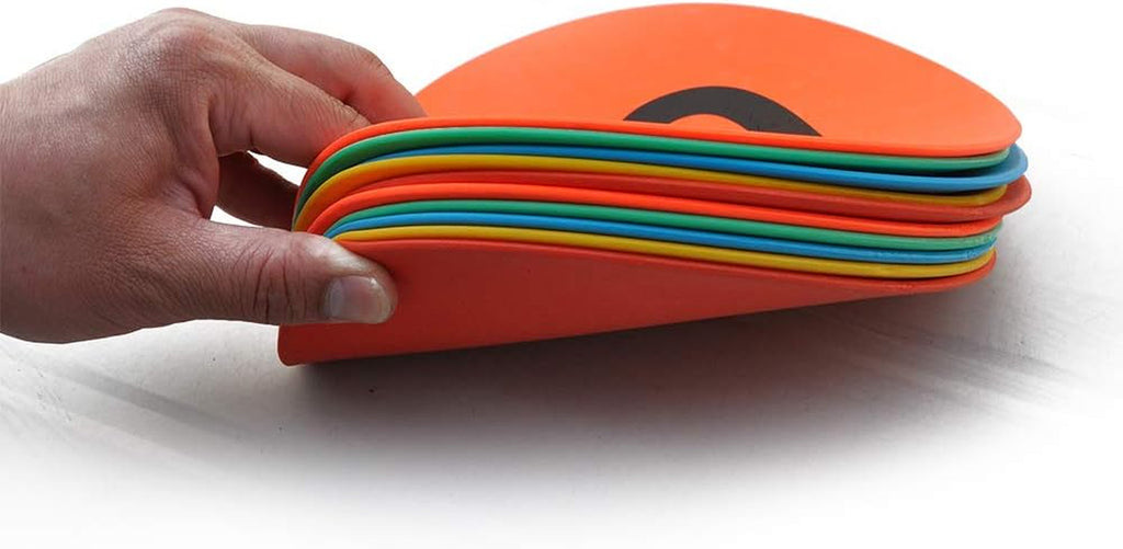 8in Numbered Floor Spot Markers