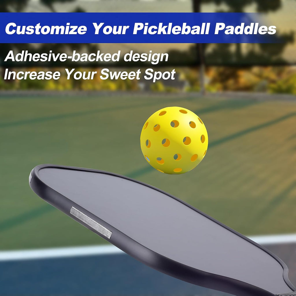 Lead Tape for Pickleball Paddles, Adhesive Tennis Rackets Weight Lead Edge Tape