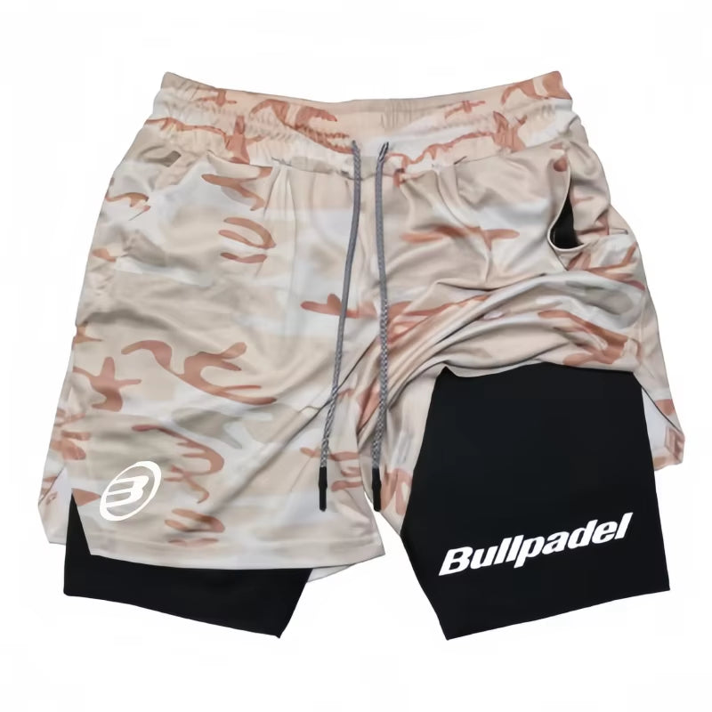Men'S Padel Sport Shorts Male Breathable Shorts Quick-Drying 