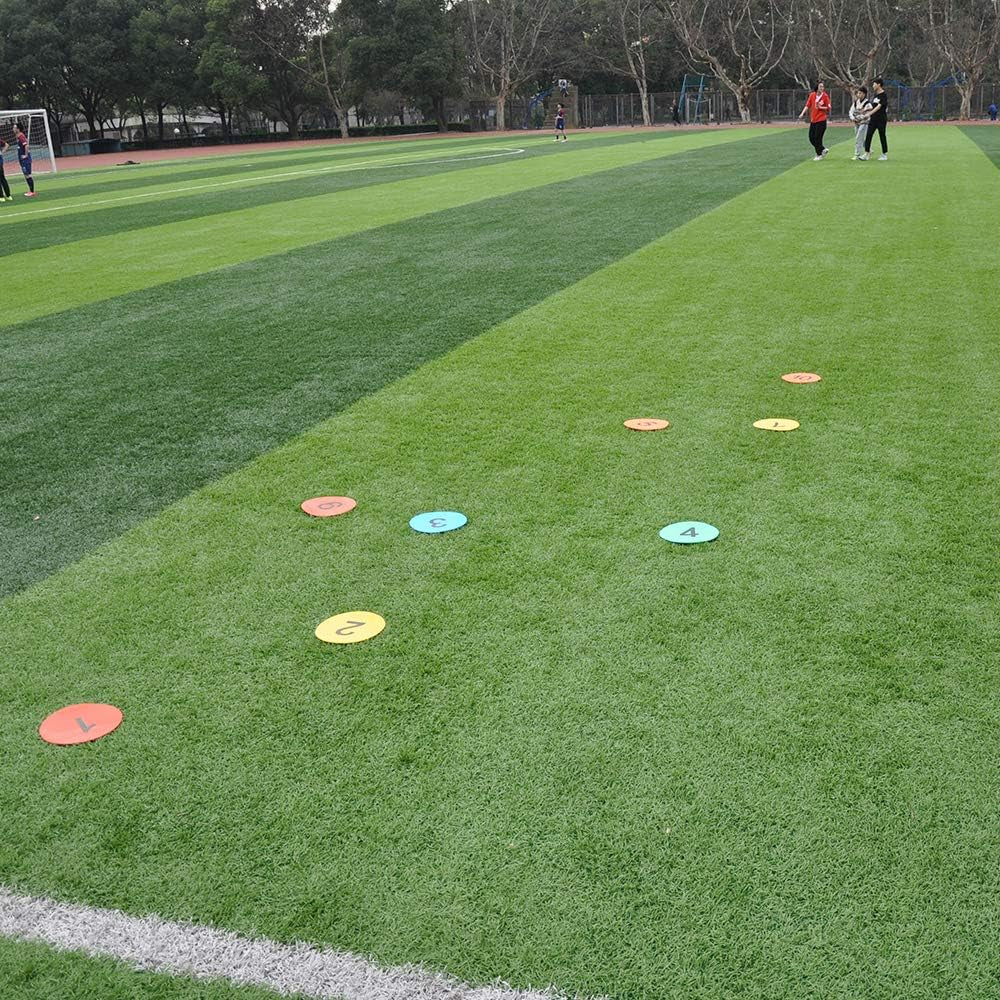 8in Numbered Floor Spot Markers