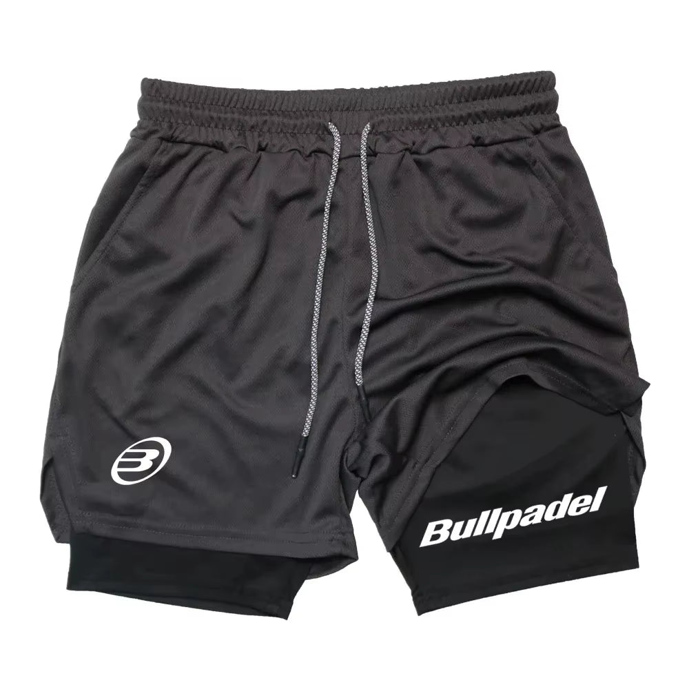 Men'S Padel Sport Shorts Male Breathable Shorts Quick-Drying 