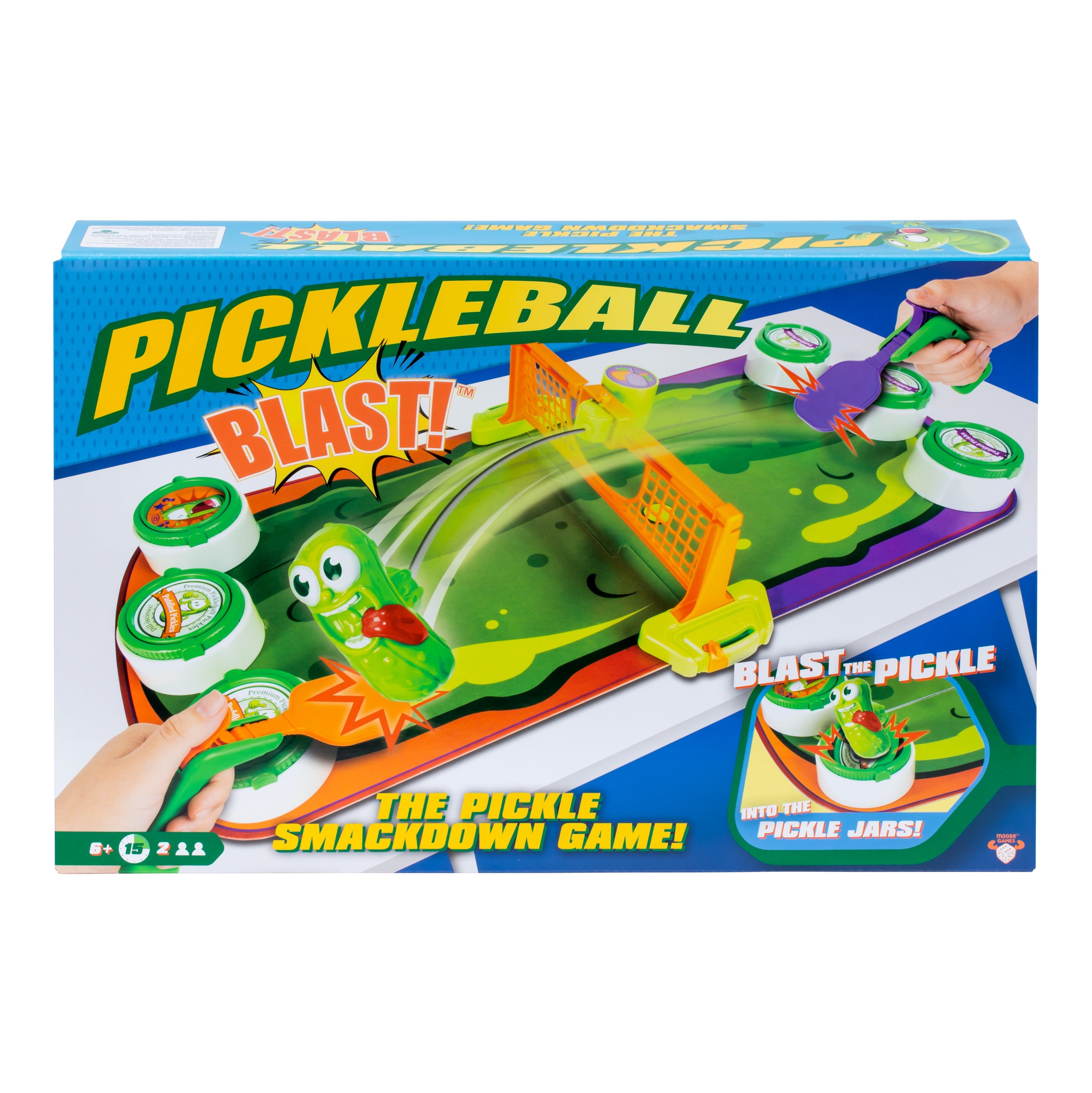 Pickleball Blast, Pickle Smackdown Action Game, Ages 6+,