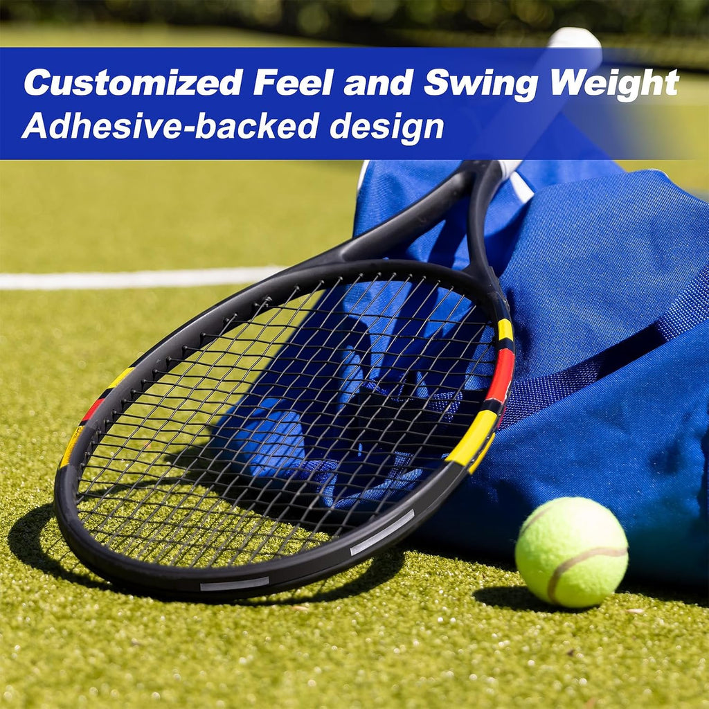 Lead Tape for Pickleball Paddles, Adhesive Tennis Rackets Weight Lead Edge Tape