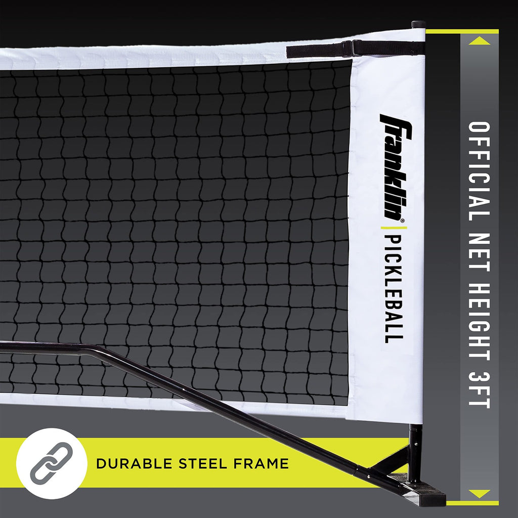 Franklin Sports Portable Pickleball Net Official Size Easy Setup Indoor Outdoor