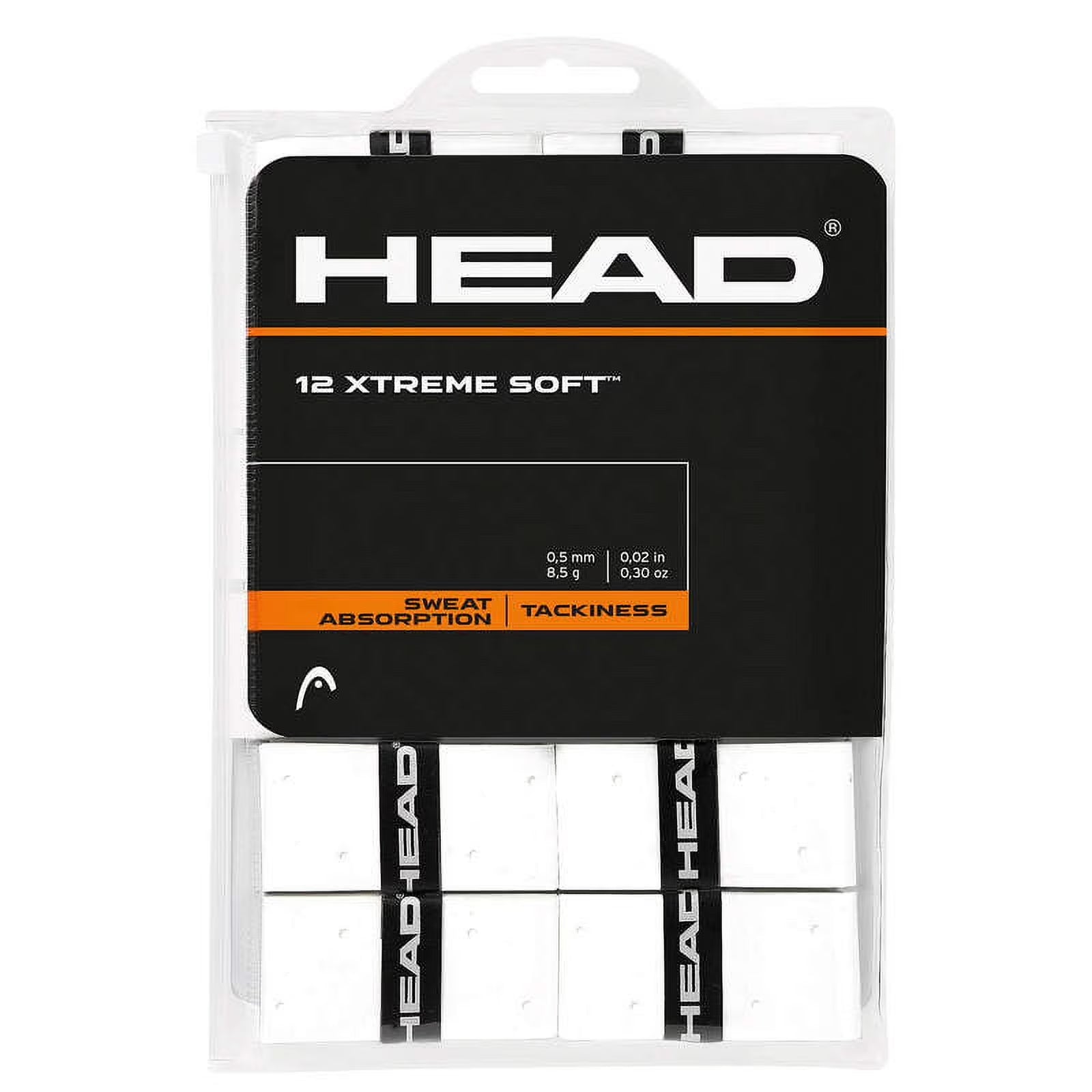 Xtremesoft Tennis over Grip 12 Pack White