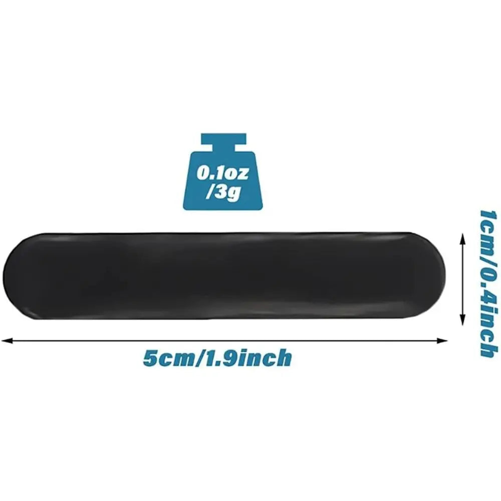 10Pcs Pickleball Weight Tapes Adhesive Weight Strips Pickleball Lead Tape Golf Weighted Tape Pickleball Paddle Tape