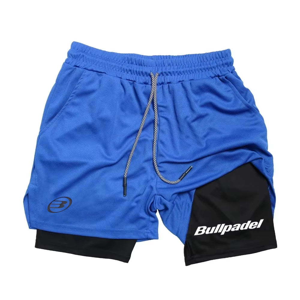 Men'S Padel Sport Shorts Male Breathable Shorts Quick-Drying 