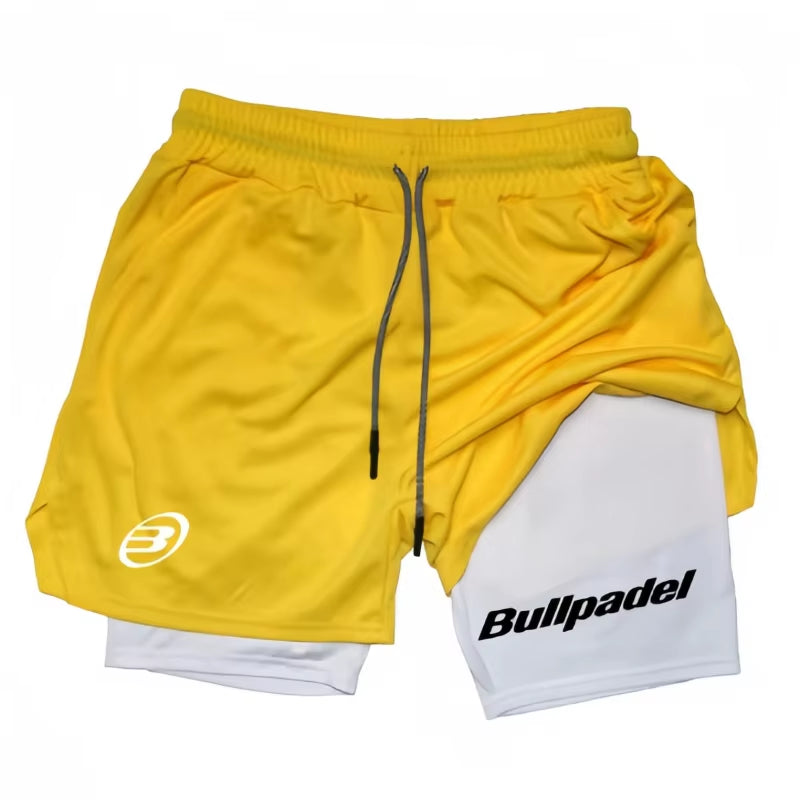 Men'S Padel Sport Shorts Male Breathable Shorts Quick-Drying 