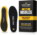Gold for Non-Cleated Shoes - Carbon Fiber Performance Insoles - Customized Athletic Inserts for Sports Basketball Volleyball Running & More | Shock Absorption US M10.5-11, W12.5-13, 171-220Lbs