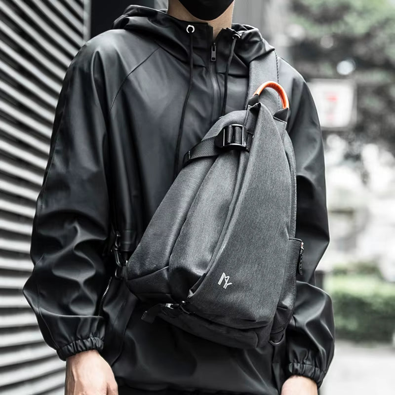 Wholesale New Fashion Nylon Pickleball Bags for Men Crossbody Shoulder Bag Chest Bag