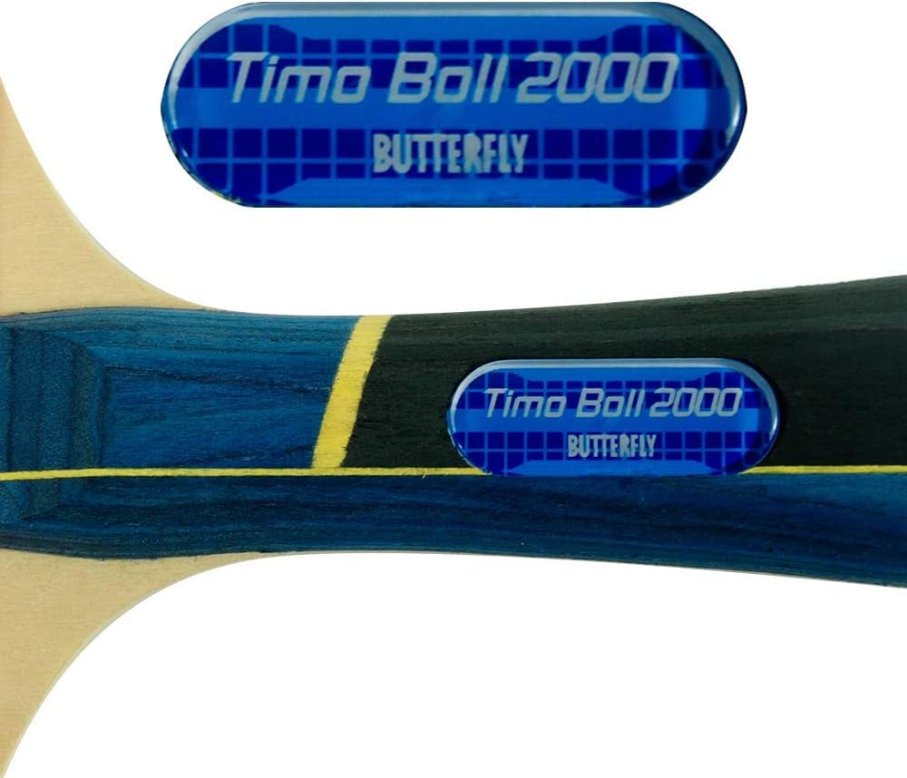 Timo Boll Shakehand Ping Pong Paddle - Good Speed and Spin with Superb Control - Japan Series - Recommended for Beginning Level Players - International Table Tennis Federation Approved