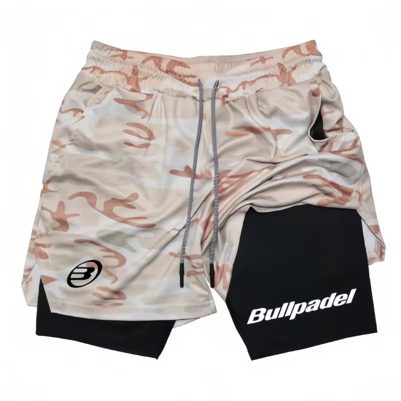 Men'S Padel Sport Shorts Male Breathable Shorts Quick-Drying 