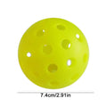 Glowing in the Dark Pickleball Durable Green Ball Outdoor-40 Holes 