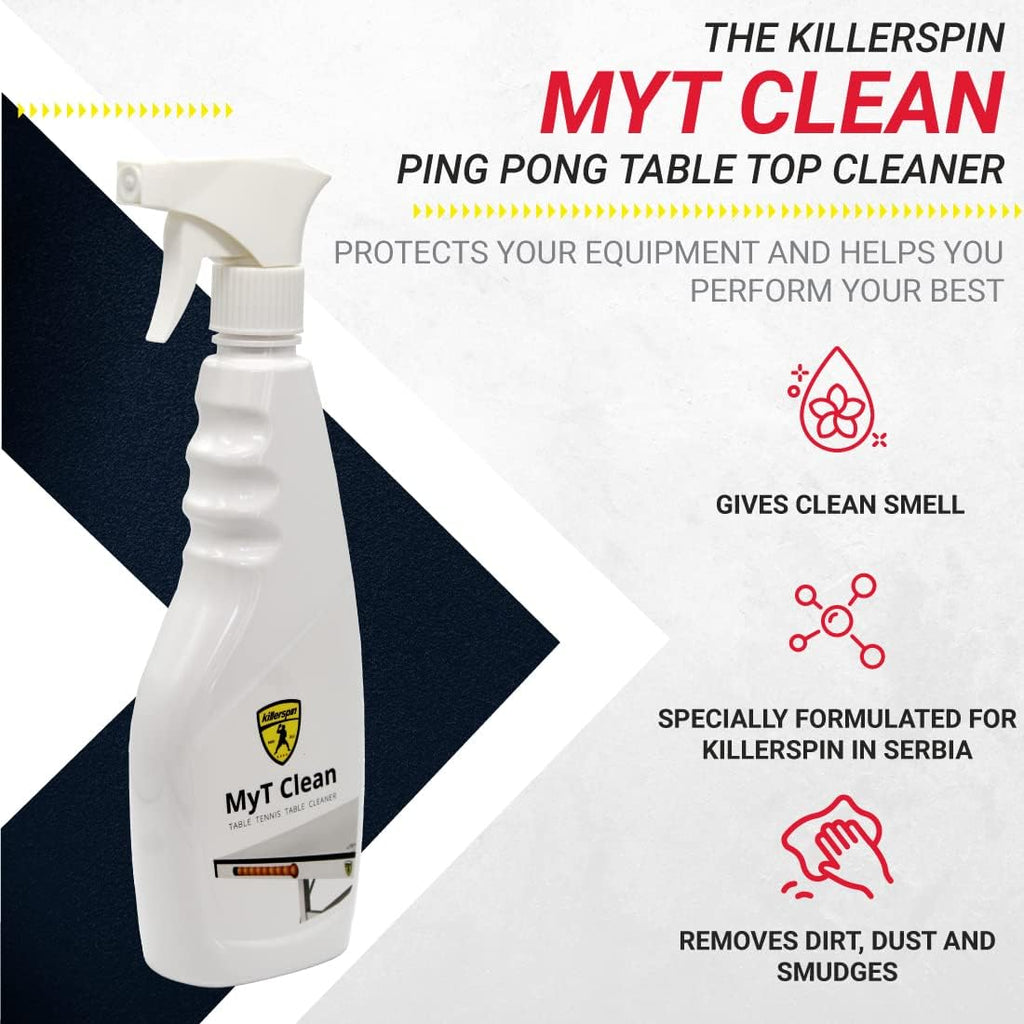Table Tennis Cleaning Spray – 500Ml (Pack of 2), Ping Pong Cleaner for Table Top Maintenance