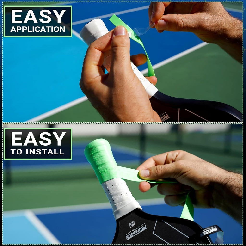 Professor P-Tac Pickleball Paddle Overgrip – Max Tacky, Moisture-Wicki