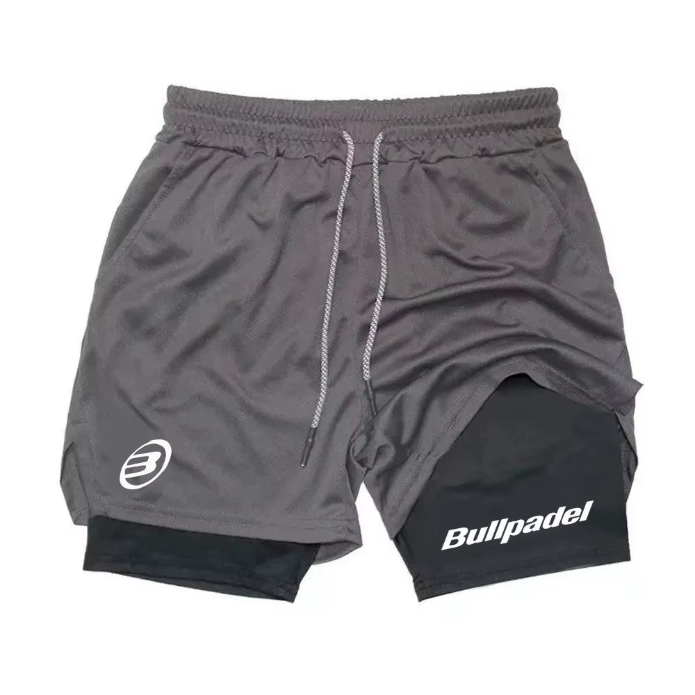 Men'S Padel Sport Shorts Male Breathable Shorts Quick-Drying 
