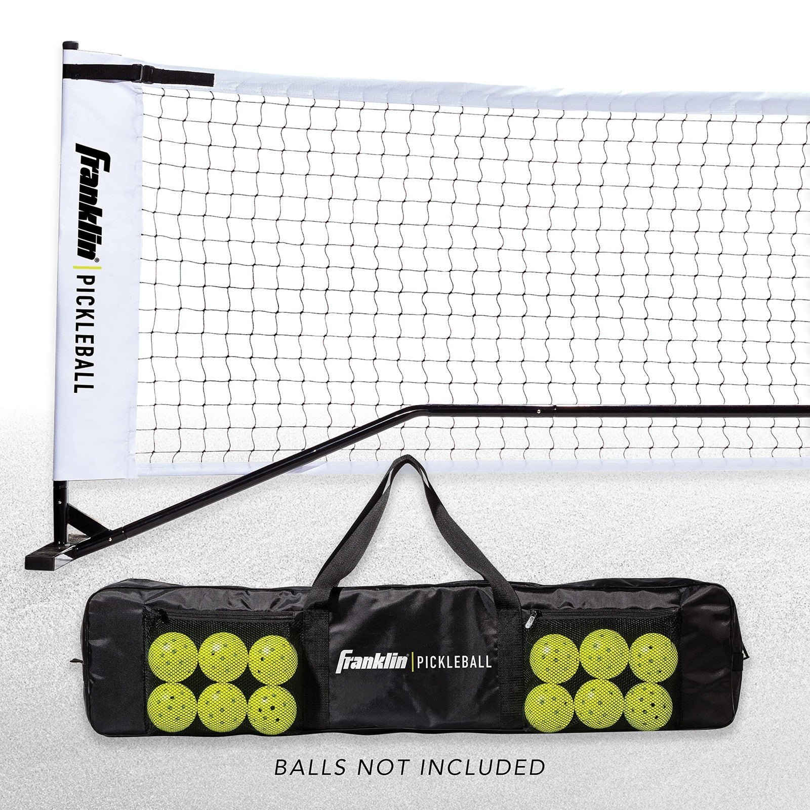 Franklin Sports Portable Pickleball Net Official Size Easy Setup Indoor Outdoor