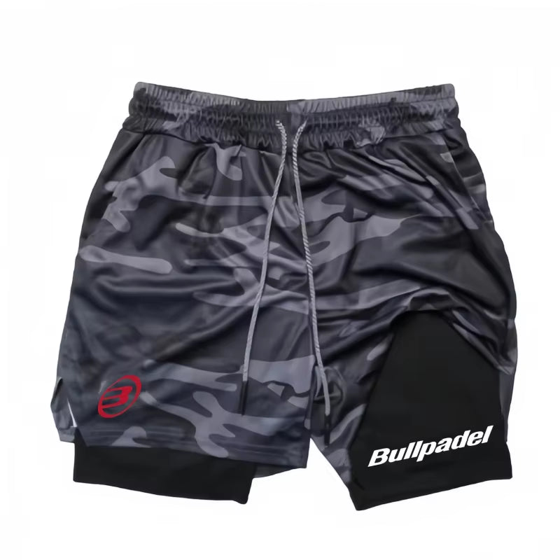 Men'S Padel Sport Shorts Male Breathable Shorts Quick-Drying 