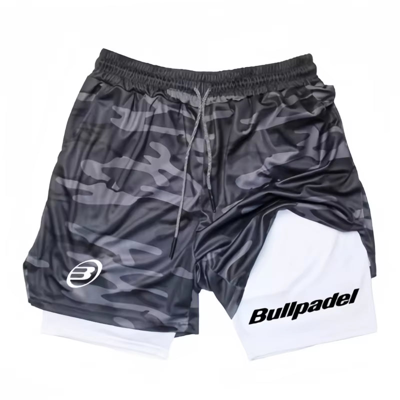 Men'S Padel Sport Shorts Male Breathable Shorts Quick-Drying 