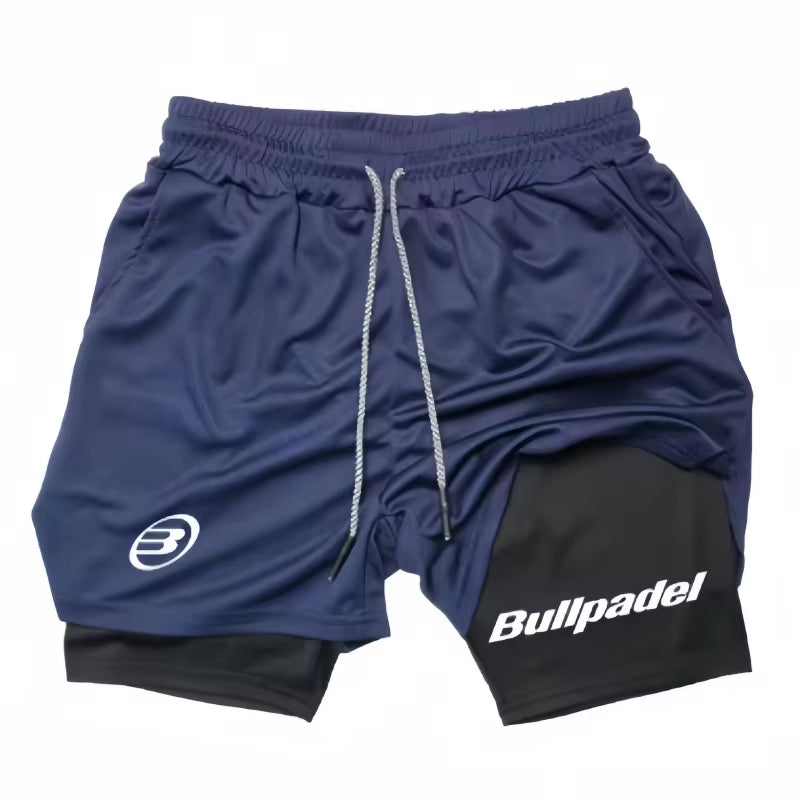 Men'S Padel Sport Shorts Male Breathable Shorts Quick-Drying 