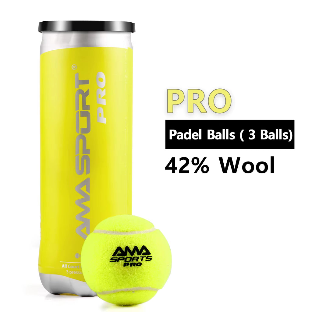 Padel Court Balls–Tournament Grade–Optimal Bounce