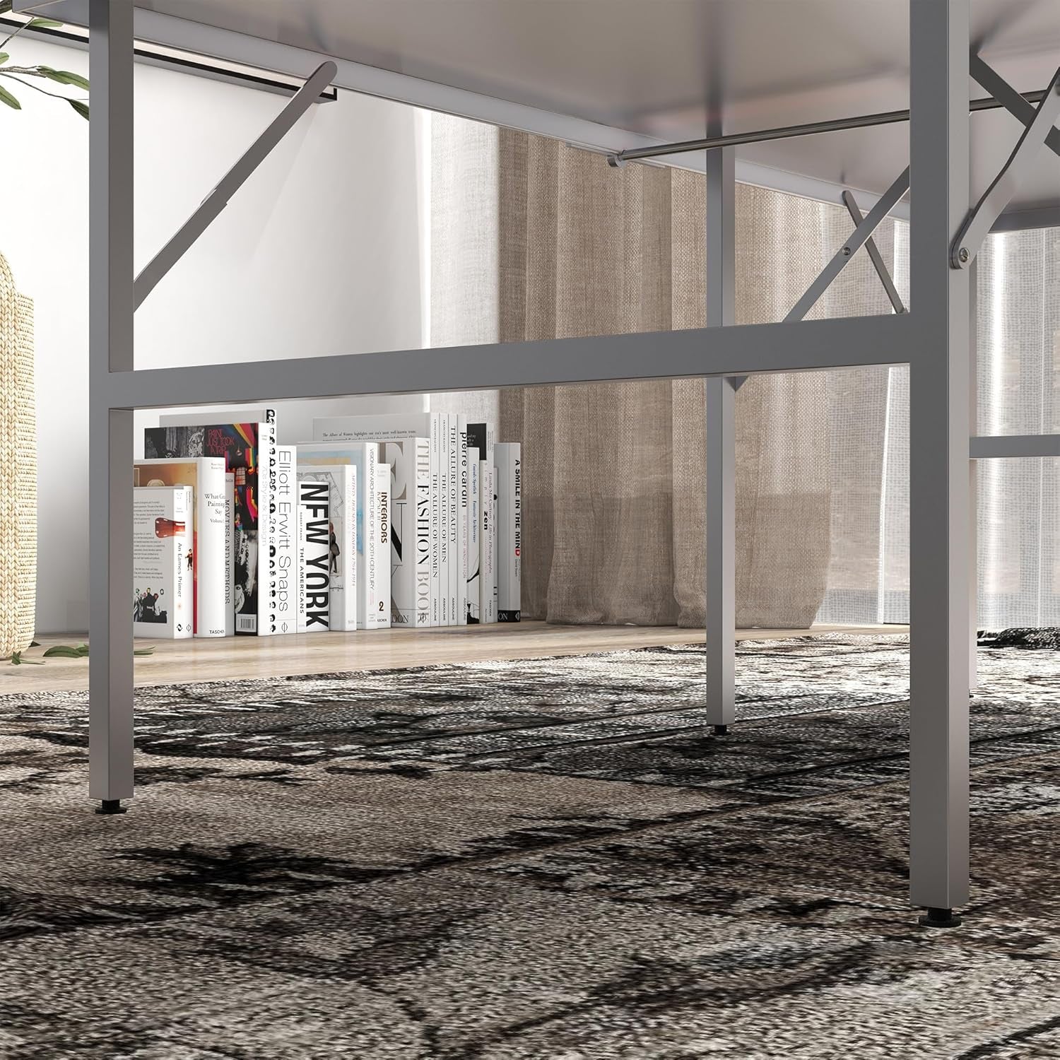 Mini Ping Pong Table Set for Outdoor and Indoor, Foldable Table Tennis Table with Net, 2 Paddles, 3 Balls, Adjustable Feet, Easy Assembly, Red