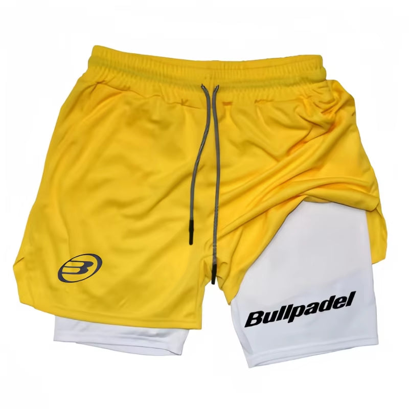 Men'S Padel Sport Shorts Male Breathable Shorts Quick-Drying 