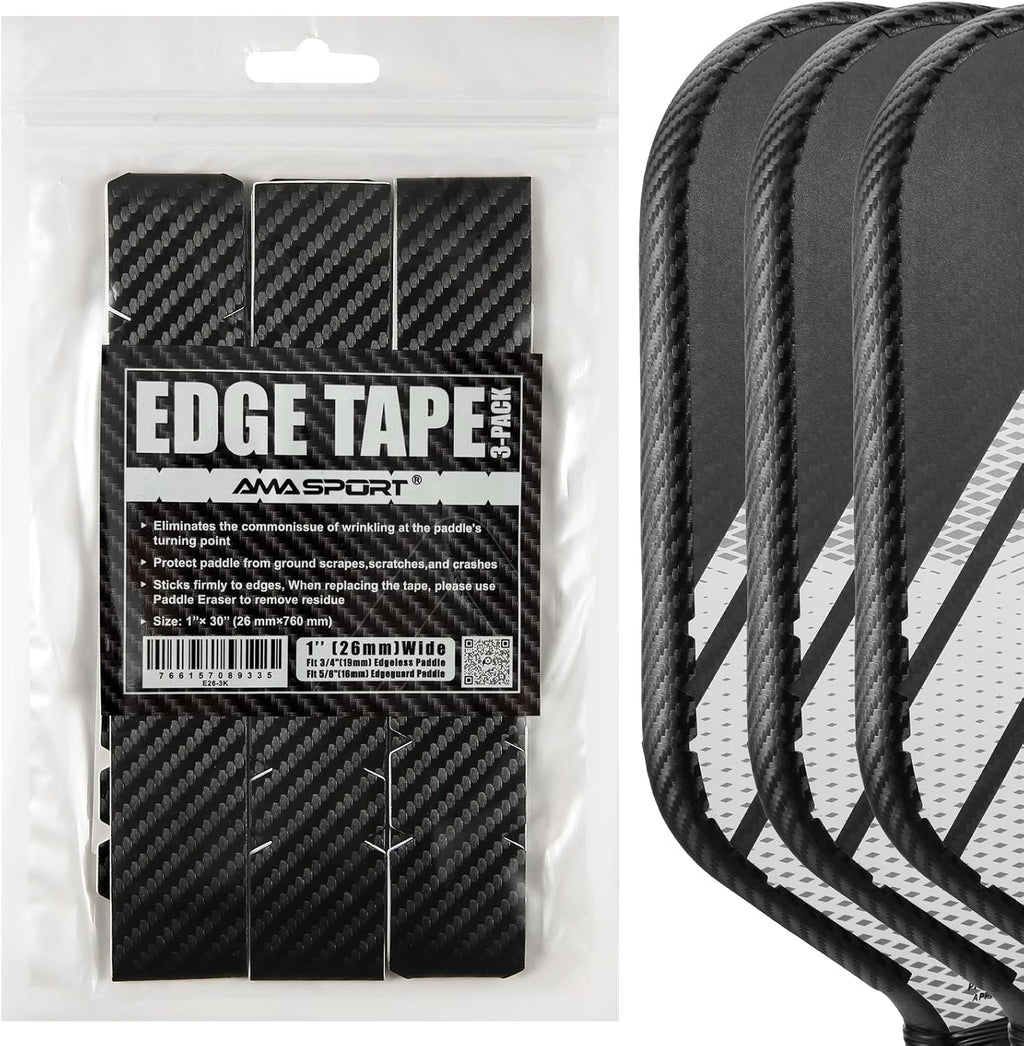 Pickleball Paddle Protection Tape - 3K PU Interwoven Texture