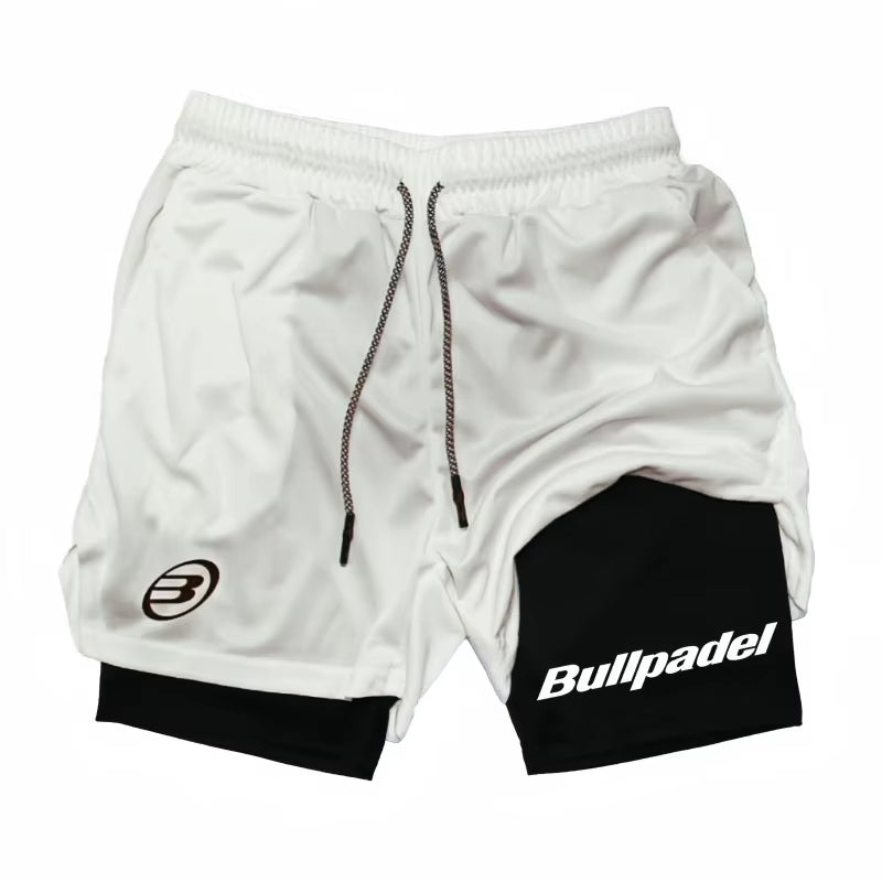 Men'S Padel Sport Shorts Male Breathable Shorts Quick-Drying 