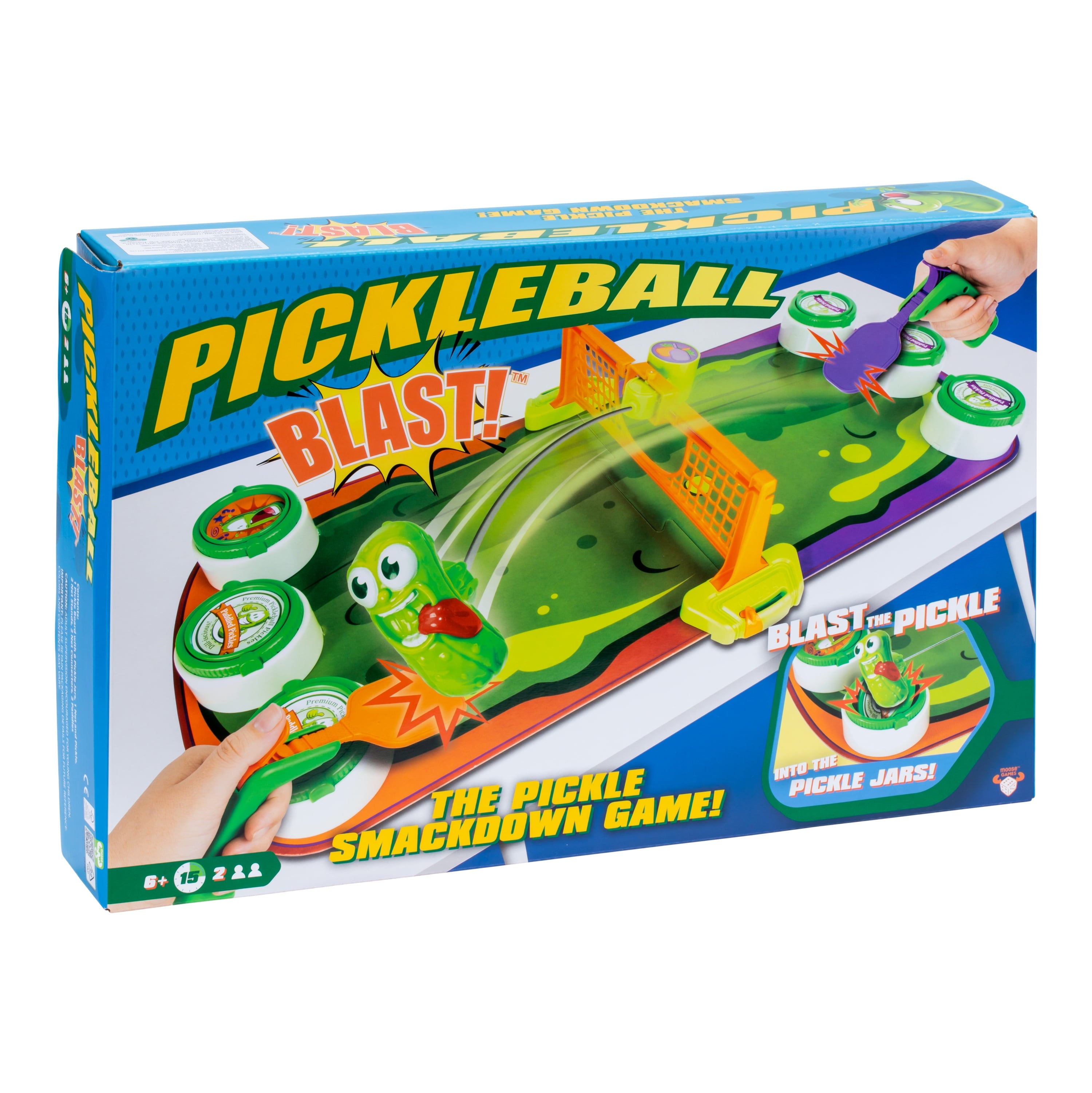Pickleball Blast, Pickle Smackdown Action Game, Ages 6+,