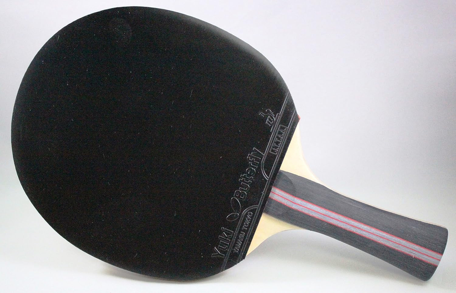 B302FL Shakehand Table Tennis Racket | China Series | Racket and Case Set with a Combination Smooth & Pips-Out Rubber | Recommended for Beginning Level Players