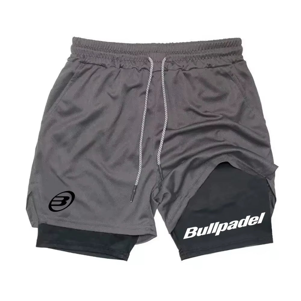 Men'S Padel Sport Shorts Male Breathable Shorts Quick-Drying 