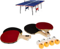 Indoor 15Mm Ping Pong Table +  All-In-One Indoor Table Tennis Hit Set