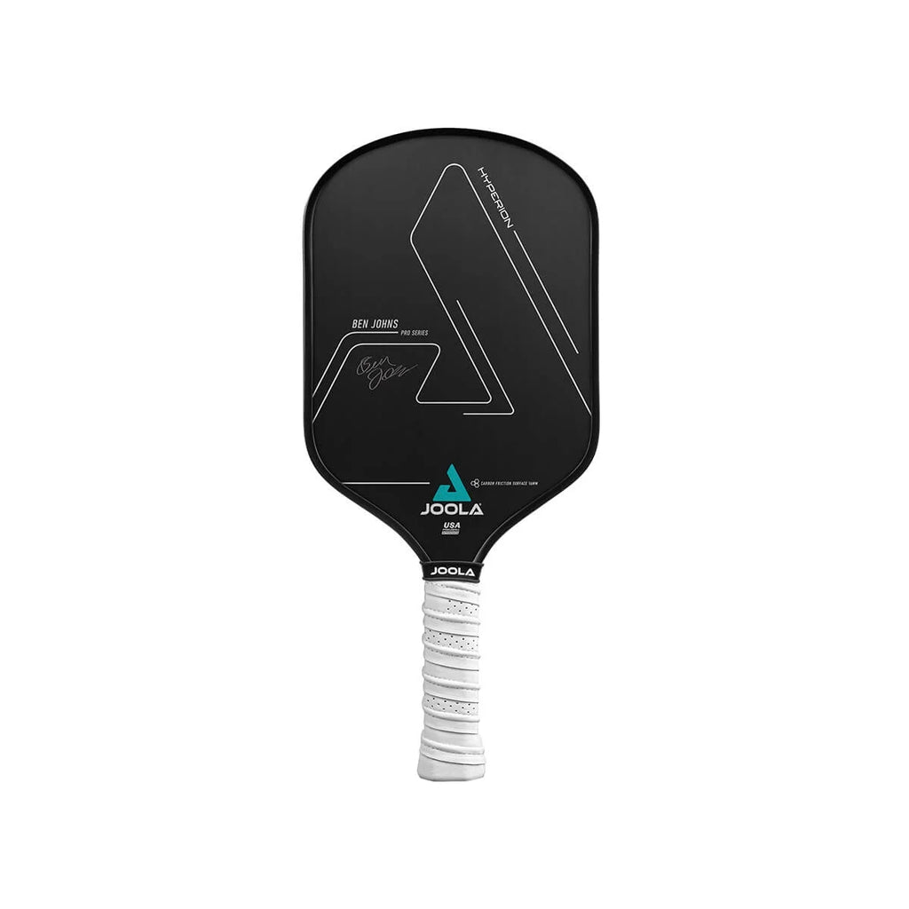 Ben Johns Hyperion CFS 16Mm Pickleball Paddle, Elongated Handle, Carbon Fiber, Black