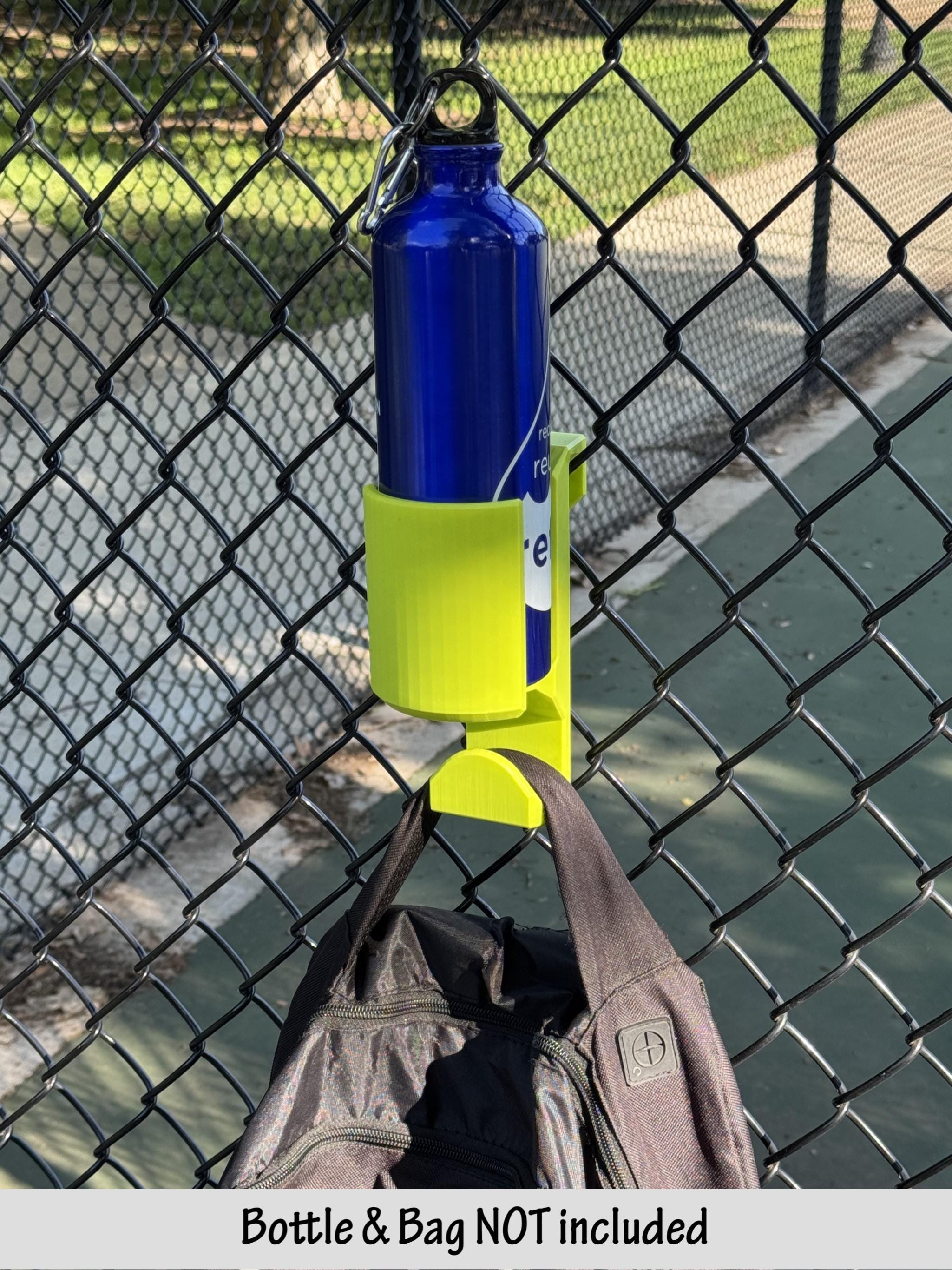 Bottle Holder + Hook for Sports Bag