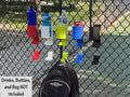 Bottle Holder + Hook for Sports Bag