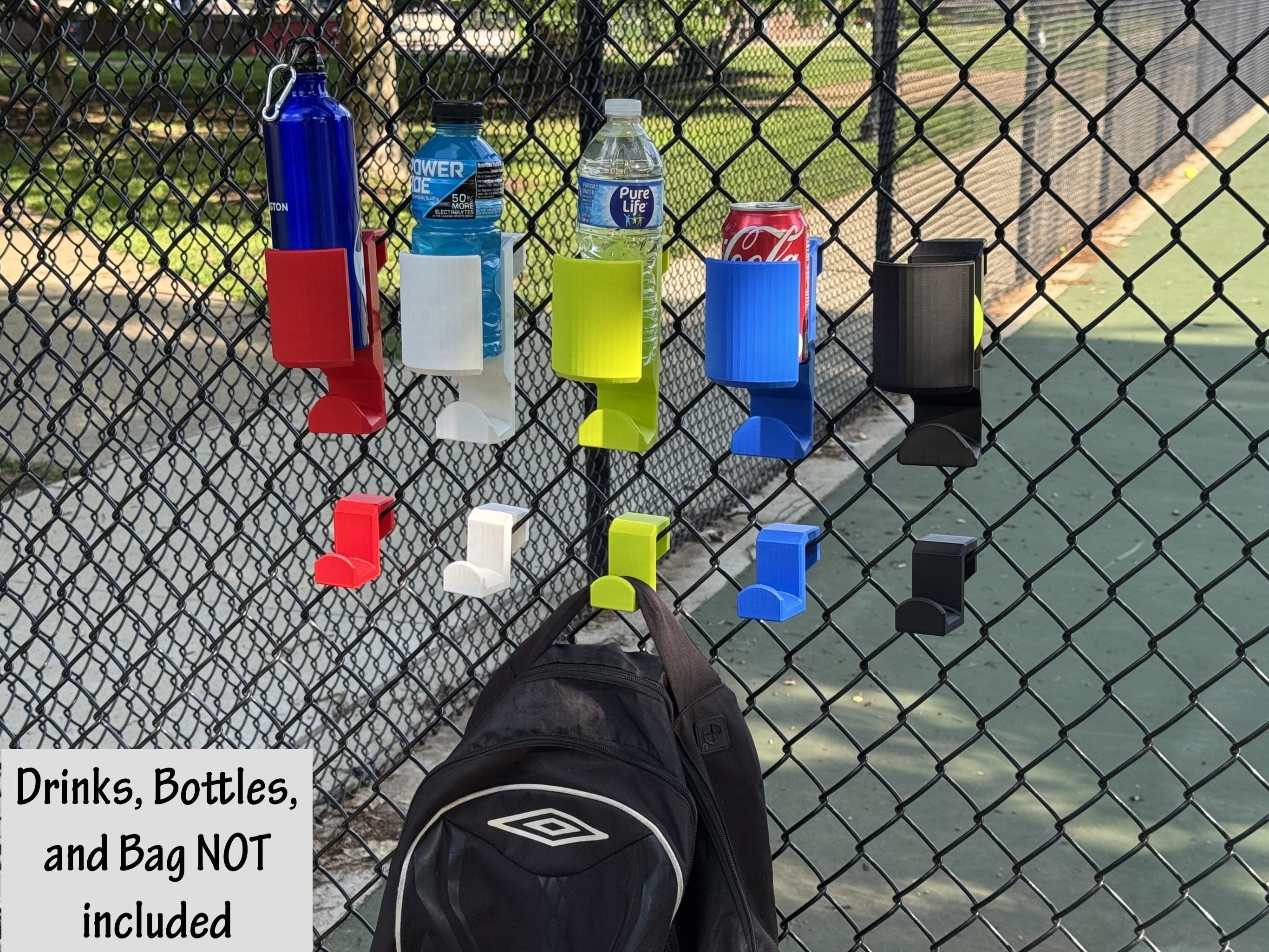 Bottle Holder + Hook for Sports Bag
